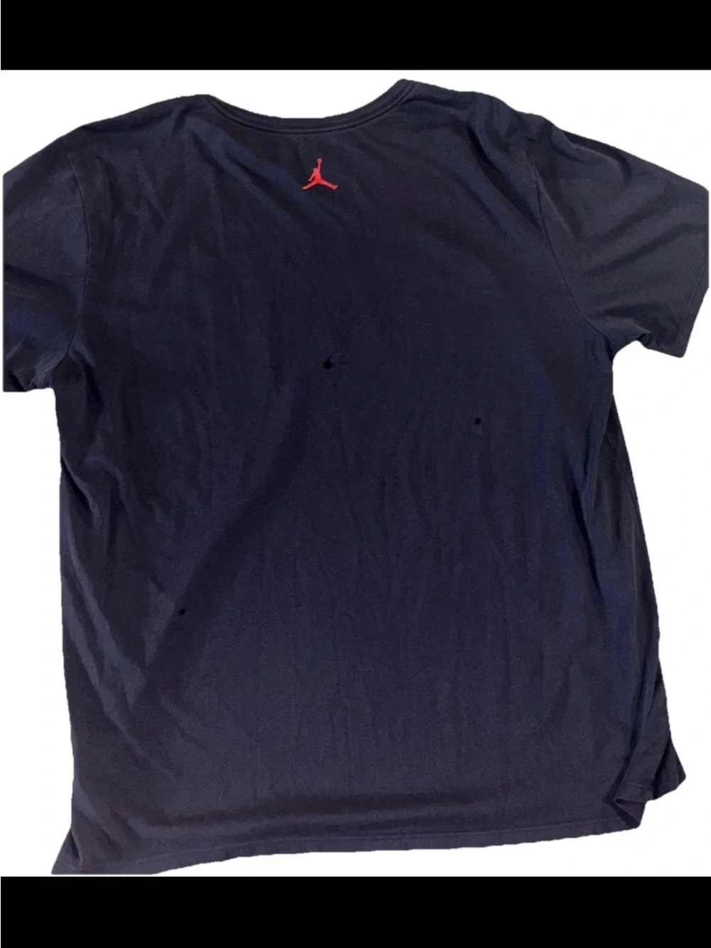 Nike Air Jordan Modern Wings Dri-Fit T-Shirt Navy Blue Men’s Size XL Jump Man